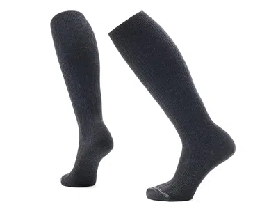 Smartwool Everyday Cable Knee High Socks Knee High Socks Shoes Charcoal: Lg (us Men's Shoe 9-11.5 - Women's Sh In Blue