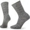 Smartwool Everyday Cable Knit Merino Wool Blend Crew Socks In Brown