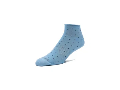 Smartwool Everyday Classic Dot Ankle Socks Sock Serene Blue: Md (women's Shoe 7-9.5) One Size
