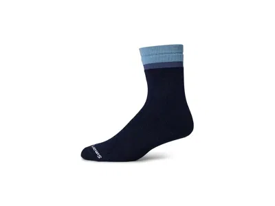 Smartwool Everyday Cozy Best Friend Crew Socks Crew Cut Socks Shoes Deep Navy: Sm (us Men's Shoe 3-5.5 - Women In Blue
