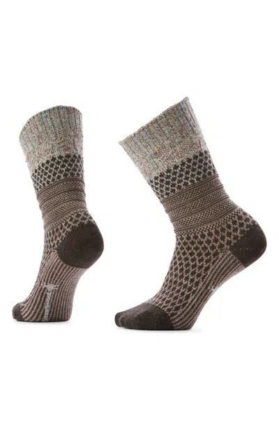 Smartwool Everyday Cozy Polka Dot Merino Wool Blend Crew Socks In Multi