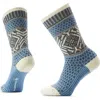 Smartwool Everyday Cozy Popcorn Snowflake Merino Wool Blend Crew Socks In Multi