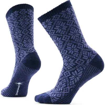 Smartwool Everyday Crew Socks In Blue