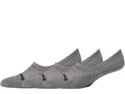 Smartwool Everyday Cushion No Show 3-pack Crew Cut Socks Shoes Light Gray: Xl (us Men's Shoe 12-14.5 - Women's In Multi