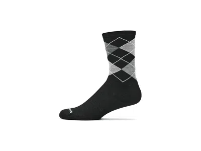 Smartwool Everyday Diamond Jim Crew Socks Men's No Show Socks Shoes Black1: Lg (men's Shoe 9-11.5) In Multi