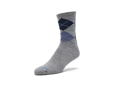 Smartwool Everyday Diamond Jim Crew Socks Men's No Show Socks Shoes Light Gray: Xl (men's Shoe 12-14.5)