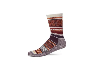 Smartwool Everyday Fair Isle Sweater Crew Socks Knee High Socks Shoes Moonbeam: Lg (us Men's Shoe 9-11.5 - Wom In Brown
