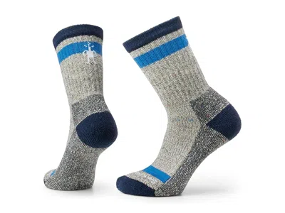 Smartwool Everyday Larimer Crew Socks Men's No Show Socks Shoes Taupe/natural Marl: Lg (men's Shoe 9-11.5) In Gray