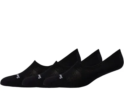 Smartwool Everyday No Show 3-pack Crew Cut Socks Shoes Black: Md (us Men's Shoe 6-8.5 - Women's Shoe 7-9.5) In Multi
