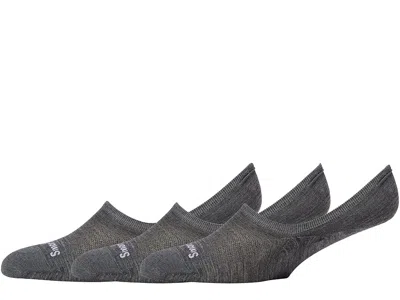 Smartwool Everyday No Show 3-pack Crew Cut Socks Shoes Medium Gray: Sm (us Men's Shoe 3-5.5 - Women's Shoe 4-6 In Multi