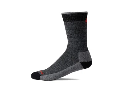 Smartwool Everyday Rollinsville Crew Socks Men's No Show Socks Shoes Black: Md (men's Shoe 6-8.5) In Multi