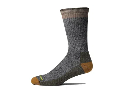 Smartwool Everyday Rollinsville Crew Socks Men's No Show Socks Shoes Fossil: Xl (men's Shoe 12-14.5) In Multi