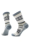 Smartwool Everyday Snowed In Merino Wool Blend Crew Socks In Ash