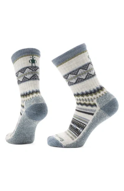 Smartwool Everyday Snowed In Merino Wool Blend Crew Socks In Ash