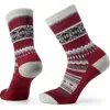 Smartwool Everyday Snowed In Tibetan Red