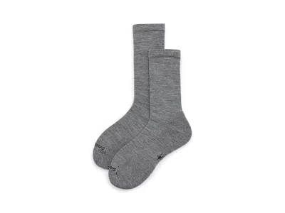 Smartwool Everyday Solid Rib Crew Socks Men's No Show Socks Shoes Medium Gray 1: Xl (men's Shoe 12-14.5), Wool