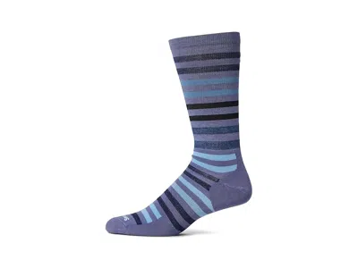 Smartwool Everyday Spruce Street Crew Socks Crew Cut Socks Shoes Nightfall Blue: Md (us Men's Shoe 6-8.5 - Wom