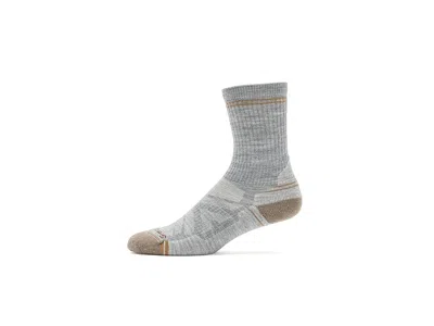 Smartwool Everyday Through The Trees Crew Socks Men's Quarter Length Socks Shoes Ash: Xl (men's Shoe 12-14.5) In Gray