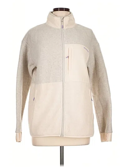 Pre-owned Smartwool Fleece Jacket In Ivory