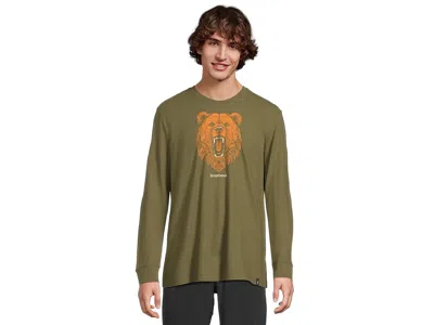 Smartwool Geometric Bear Long Sleeve Graphic T-shirts