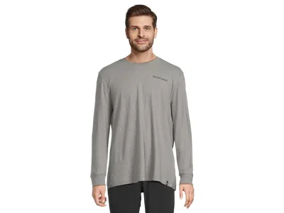 Smartwool Gondola View Long Sleeve Graphic T-shirts In Gray
