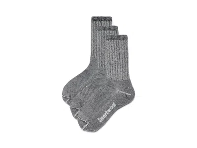 Smartwool Hike Classic Edition Extra Cushion Crew Socks 3-pack Men's Crew Cut Socks Shoes Medium Gray: Xl (men