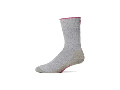 Smartwool Hike Classic Edition Extra Cushion Second Cut Crew Socks Crew Cut Socks Shoes Moonbeam: Md (us Men's In Gray