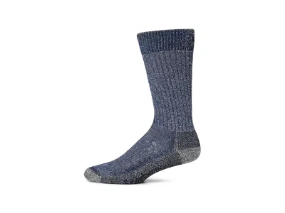 Smartwool Hike Classic Edition Full Cushion 2nd Cut Crew Socks Crew Cut Socks Shoes Deep Navy: Lg (us Men's Sh In Gray