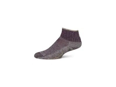 Smartwool Hike Classic Edition Light Cushion 2nd Cut Ankle Socks Crew Cut Socks Shoes Purple Iris: Lg (us Men' In Multi