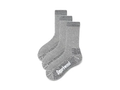 Smartwool Hike Classic Edition Light Cushion Crew Socks 3-pack Men's Crew Cut Socks Shoes Light Gray: Lg (men'