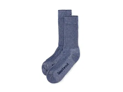 Smartwool Hike Classic Edition Light Cushion Second Cut Crew Socks Crew Cut Socks Shoes Nightfall Blue: Xl (us