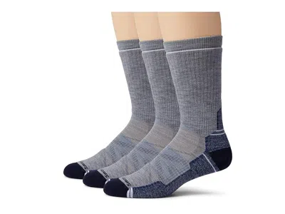 Smartwool Hike Full Cushion Crew Socks 3-pack Men's Crew Cut Socks Shoes Light Gray: Xl (men's Shoe 12-14.5)