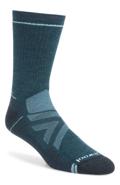 Smartwool Hike Full Cushion Crew Socks In Blue