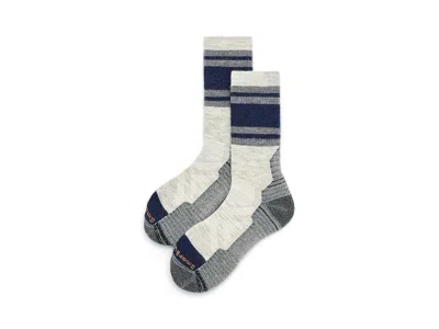 Smartwool Hike Full Cushion Lolo Trail Crew Socks Men's No Show Socks Shoes Ash: Xl (men's Shoe 12-14.5), Wool In Multi