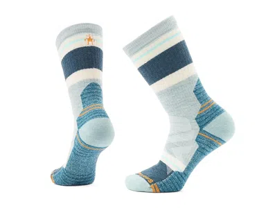 Smartwool Hike Full Cushion Saturnsphere Crew Socks Women's Crew Cut Socks Shoes Frosty Green: Sm (women's Sho In Multi