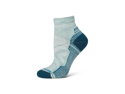 Smartwool Hike Light Cushion Ankle Socks Women's Crew Cut Socks Shoes Frosty Green: Lg (women's Shoe 10-12.5) In Multi
