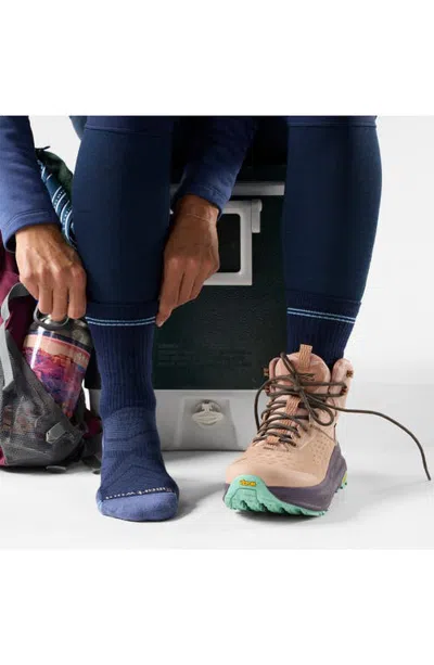 Smartwool Hike Light Cushion Crew Socks In Blue