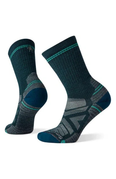 Smartwool Hike Light Cushion Crew Socks In Twilight Blue