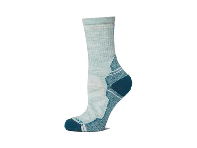 Smartwool Hike Light Cushion Crew Socks Women's Crew Cut Socks Shoes Frosty Green: Lg (women's Shoe 10-12.5) In Multi