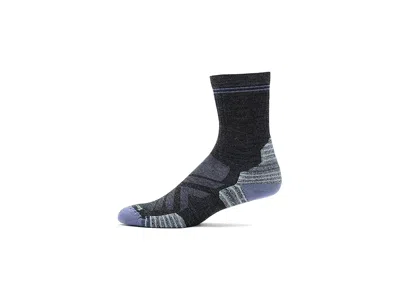 Smartwool Hike Light Cushion Panorama Crew Socks Men's Crew Cut Socks Shoes Nightfall Blue: Xl (men's Shoe 12-