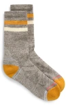 Smartwool Hike Light Cushion Tube Crew Socks In Taupe-natural Marl