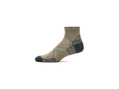 Smartwool Hike Targeted Cushion Ankle Socks Men's Crew Cut Socks Shoes Winter Moss: Md (men's Shoe 6-8.5) In Multi