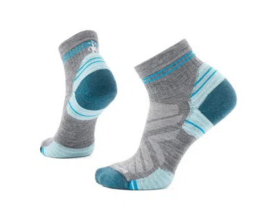 Smartwool Hike Targeted Cushion Ankle Socks Women's Crew Cut Socks Shoes Medium Gray: Md (women's Shoe 7-9.5) In Multi
