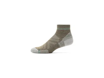 Smartwool Hike Targeted Cushion Ankle Socks Women's Crew Cut Socks Shoes Winter Moss: Sm (women's Shoe 4-6.5) In Multi