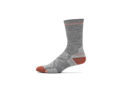 Smartwool Hike Targeted Cushion Crew Socks Women's Crew Cut Socks Shoes Medium Gray: Md (women's Shoe 7-9.5) In Brown