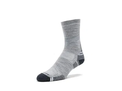 Smartwool Hike Targeted Cushion Mid Crew Socks Men's Crew Cut Socks Shoes Light Gray: Md (men's Shoe 6-8.5)