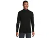 Smartwool Alpine Intraknit Quarter Zip Pullover In Black