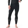 Smartwool Intraknit Thermal Merino Wool Blend Base Layer Leggings In Black-white