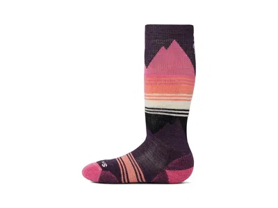 Smartwool Kids' Ski Light Cushion Over The Calf Socks (little Kid) Kids Shoes Purple Iris: Sm (9 Toddler - 11. In Multi