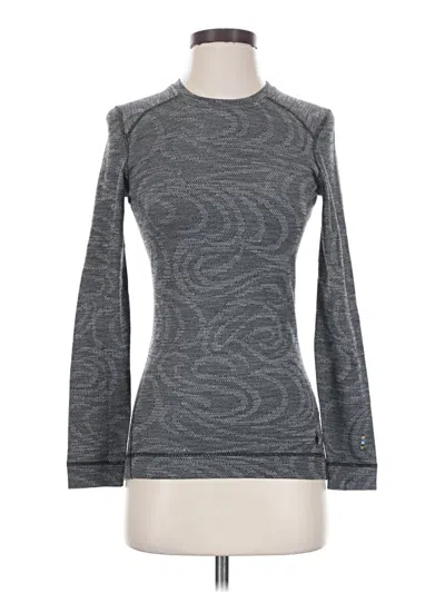 Pre-owned Smartwool Long Sleeve T-shirt In Gray